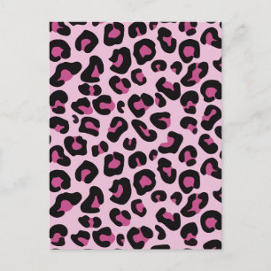 Leopard Holiday Postcard