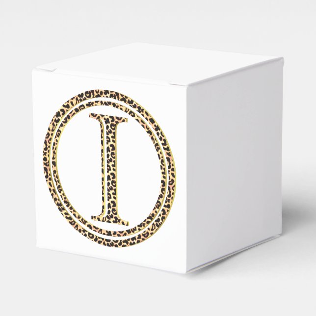 leopard I Favour Box (Front Side)