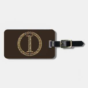 leopard I Luggage Tag