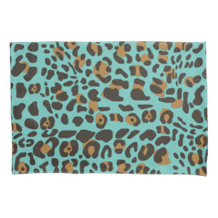 Leopard Jaguar Animal Print Pattern Pillowcase