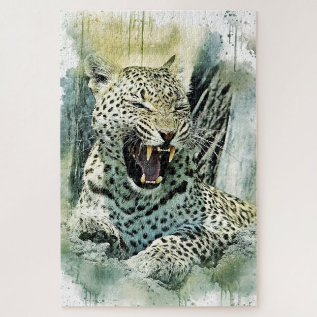 Leopard Jigsaw Puzzle (Vertical)