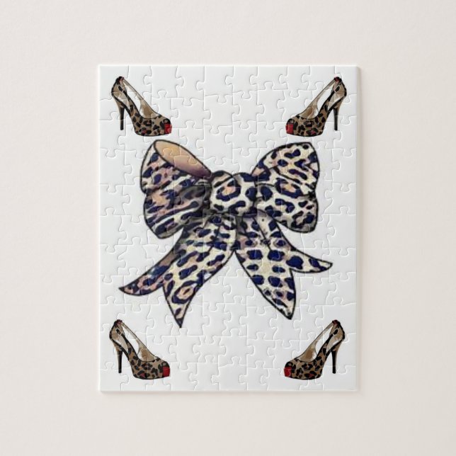 Leopard Jigsaw Puzzle (Vertical)