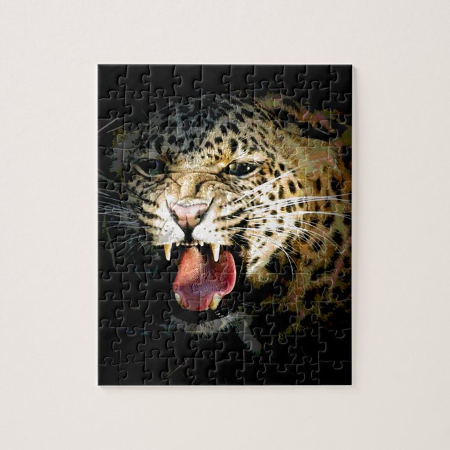 Leopard Jigsaw Puzzle (Vertical)
