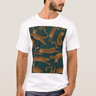 Leopard Jungle: Animal Print Vintage. T-Shirt