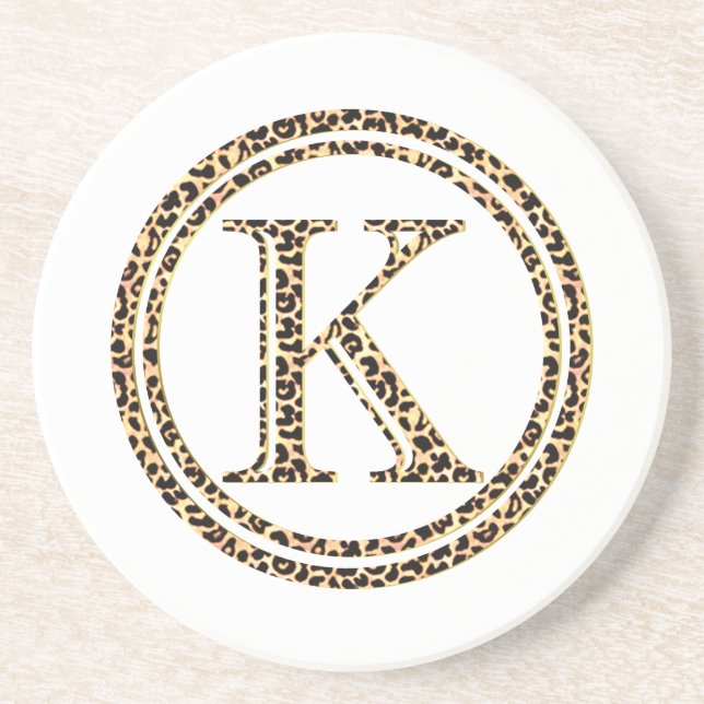 Leopard K Coaster (Front)