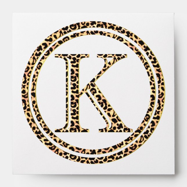 Leopard K Envelopes (Front)