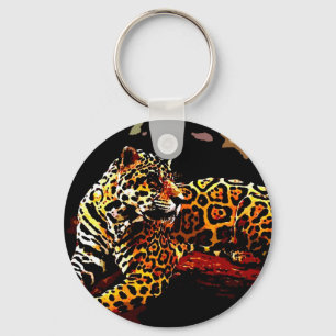 Leopard Key Ring