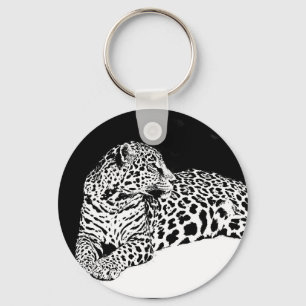 Leopard Key Ring