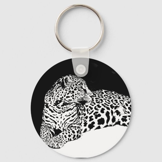 Leopard Key Ring (Front)