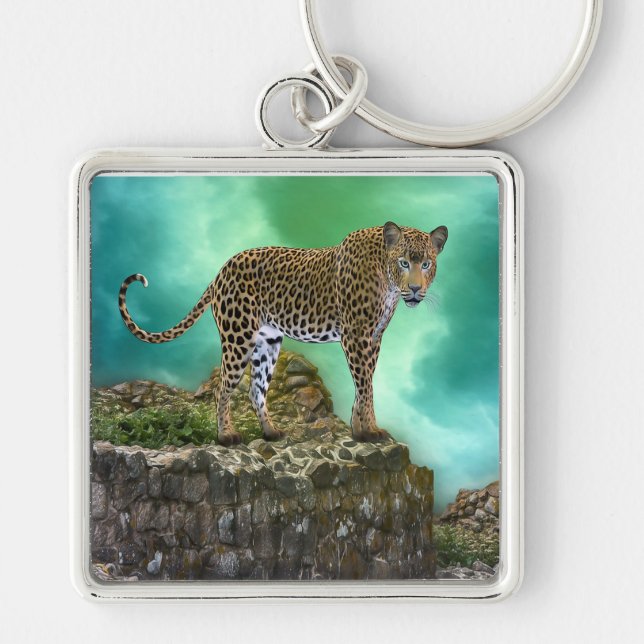 Leopard Key Ring (Front)
