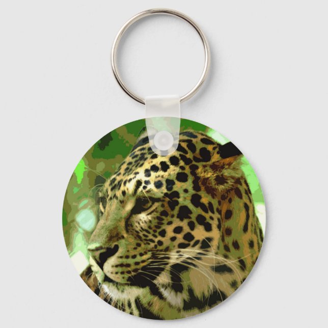 Leopard Key Ring (Front)