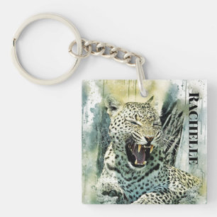 Leopard Key Ring