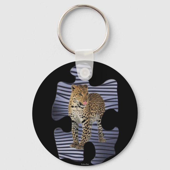 Leopard Keychain (Front)