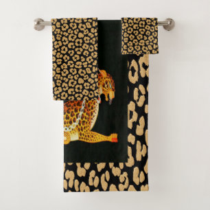 Leopard Lady Bath Towel Set
