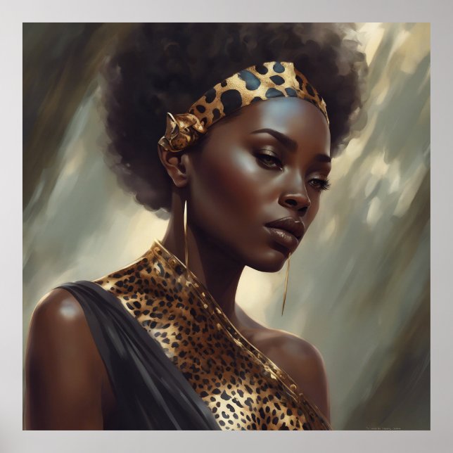 *Leopard Lady- Poster (Front)