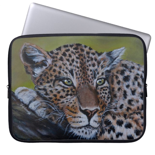 Leopard Laptop Case (Front)