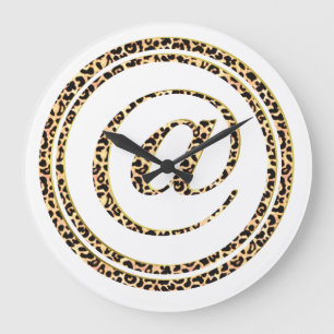 Leopard @ large clock