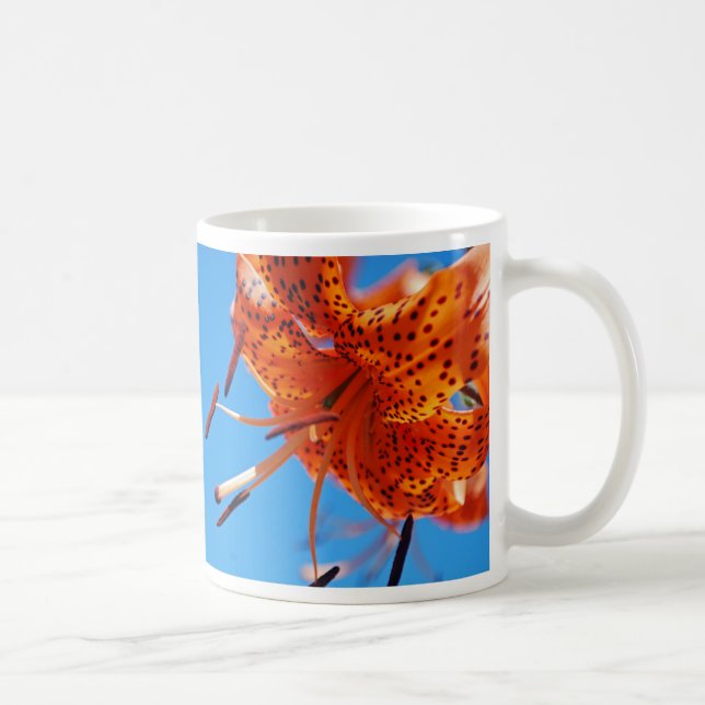 Leopard lily coffee mug (Right)