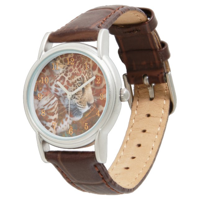 LEOPARD LIVING IN COLORS WATCH (Angled)