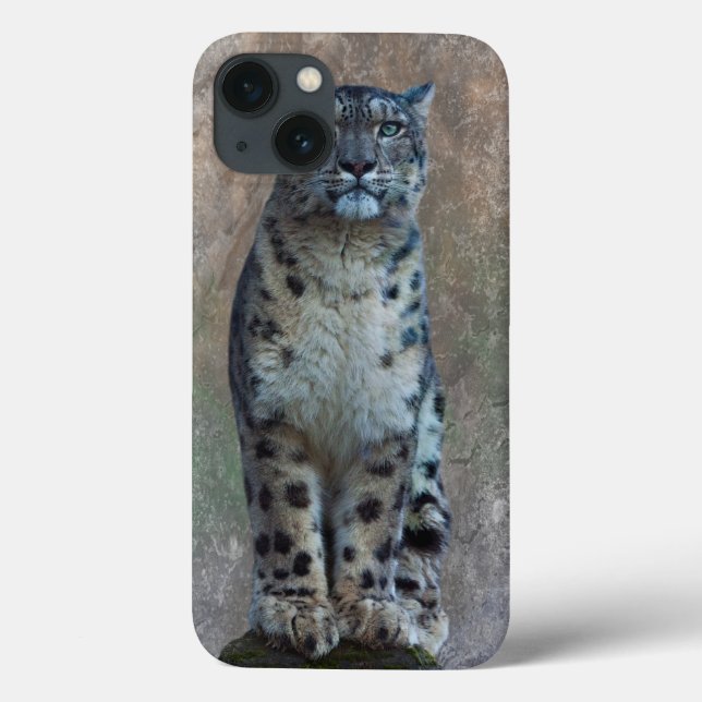 Leopard Lookout iPad Mini Case (Back)