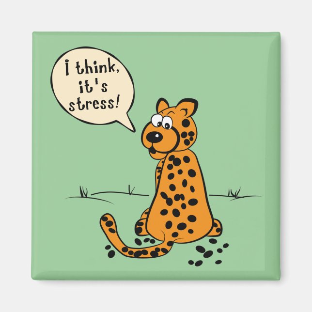 Leopard losing spots - I think it's stress Magnet (Front)