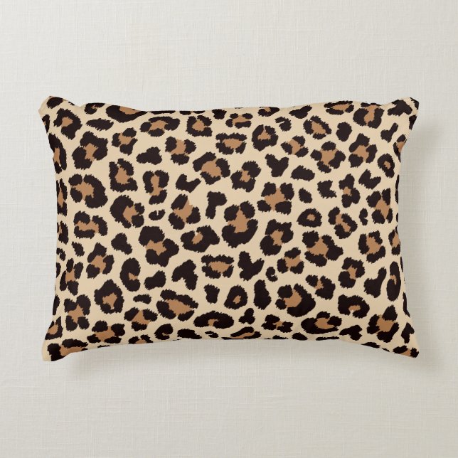 Leopard Love Decorative Cushion (Front)