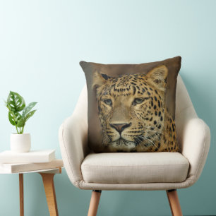 Leopard Lovers Wildlife Cushion