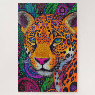 Leopard Luminous  Jigsaw Puzzle