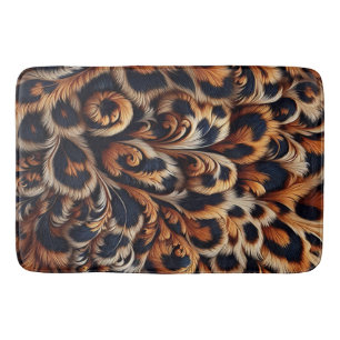 Leopard Luxe: Transform Your Bathroom with a  Bath Mat