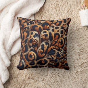 Leopard Luxe: Transform Your Bedroom with a  Cushion