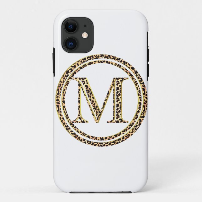 Leopard M Case-Mate iPhone Case (Back)