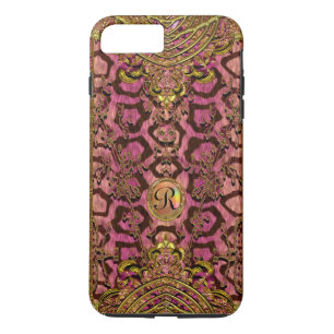 Leopard Melantorey VII Capetown IV Monogram Plus iPhone 8 Plus/7 Plus Case