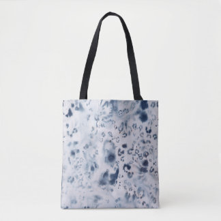 Leopard navy blue tote bag animal art cheetah