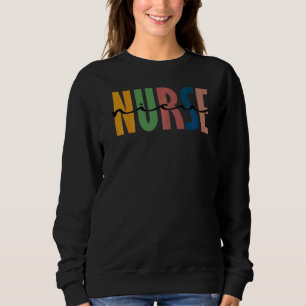 Leopard Nicu Nurse Nursing Student School Sweatshirt