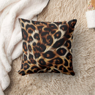 Leopard Nights: Bold Elegance for Sleep Cushion