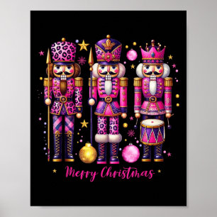 Leopard Nutcracker Nk Christmas 2024 Xmas Pyjamas Poster