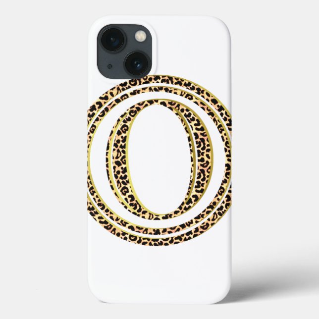 Leopard O Case-Mate iPhone Case (Back)