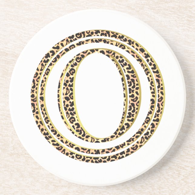 Leopard O Coaster (Front)