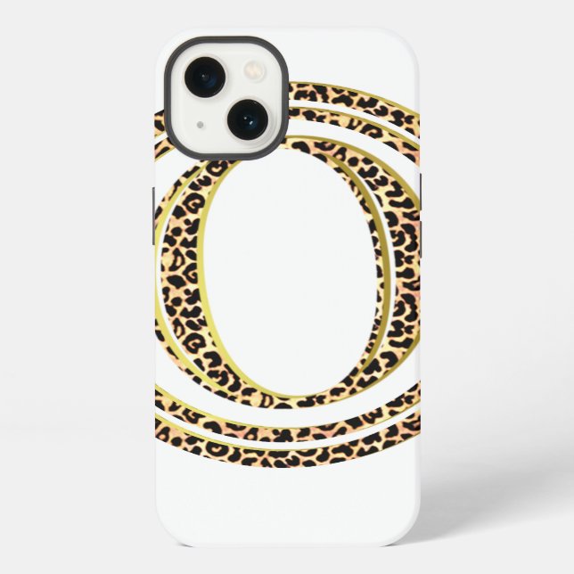 Leopard O iPhone Case (Back)