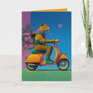 Leopard on Wheels: A Stylish Ride, Invitation