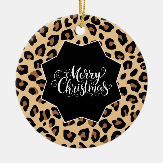 Leopard Ornament (Front)
