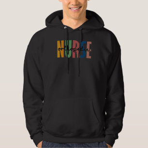 Leopard Orthopaedic Nurse Nursing Student School Hoodie