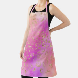 Leopard Paint Series Design 11 Apron