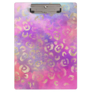 Leopard Paint Series Design 11 Clipboard