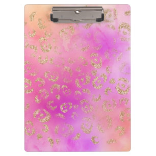 Leopard Paint Series Design 11 Clipboard