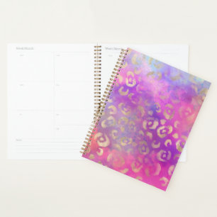 Leopard Paint Series Design 11 Planner