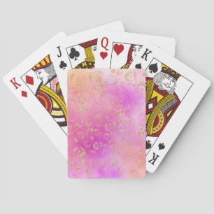 Leopard Paint Series Design 11 Playing Cards