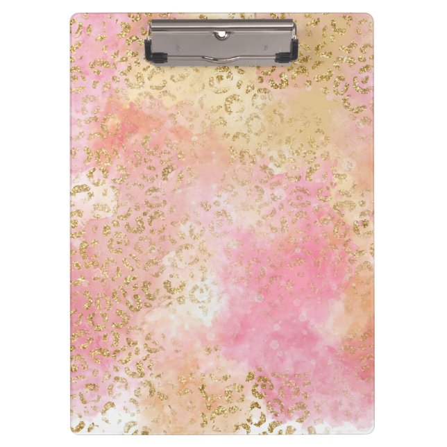 Leopard Paint Series Design 13    Clipboard (Front)