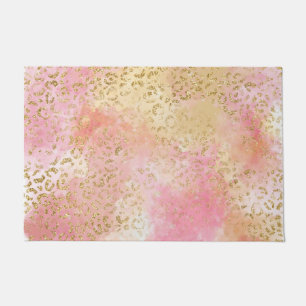 Leopard Paint Series Design 13   Doormat