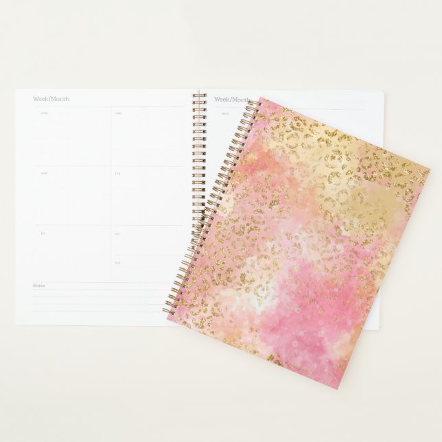 Leopard Paint Series Design 13   Planner (Display)